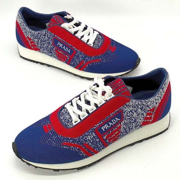 Prada Other - Prada Men's Milano Jacquard-knit Low-top Sneakers